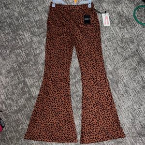 NWT flare pants